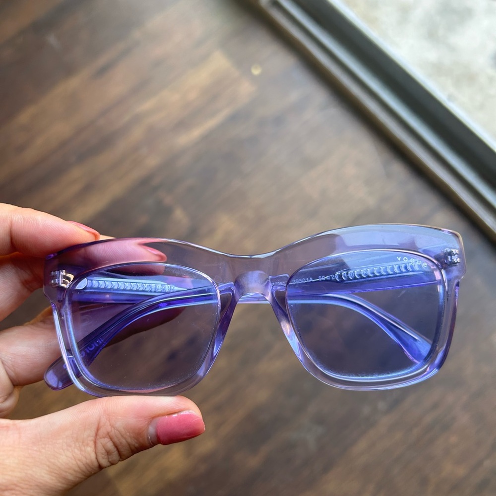Vogue purple sunglasses